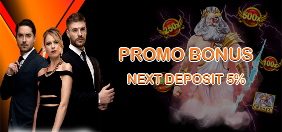 BONUS DEPOSIT 5%